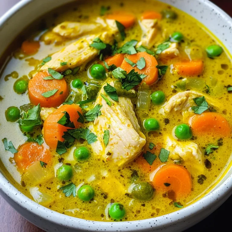 Anti Inflammatory Turmeric Chicken Soup