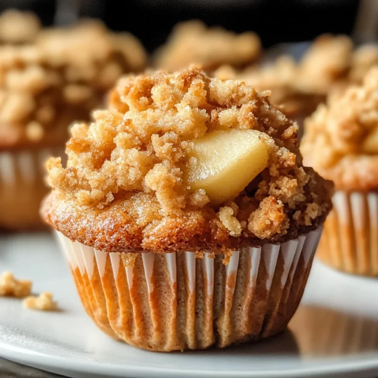 Apple Crumble Muffins
