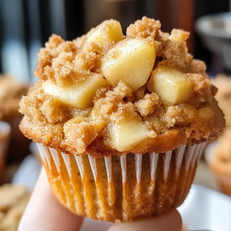 Apple Crumble Muffins