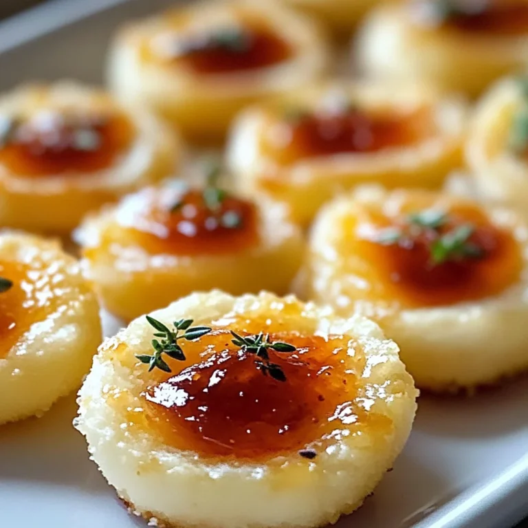 Cheesy Thumbprint Appetizers with Hot Pepper Jelly