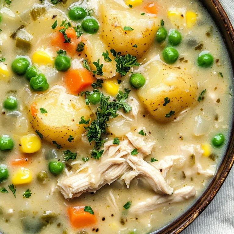Chicken Pot Pie Soup