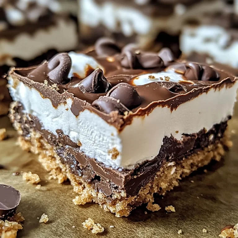 Chocolate Marshmallow Cookie Bars