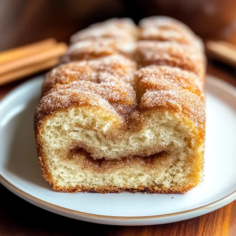 Cinnamon Sugar Donut Bread: A Sweet Delight Awaits!