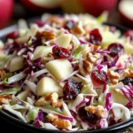 Cranberry Apple Coleslaw: A Delicious & Healthy Recipe