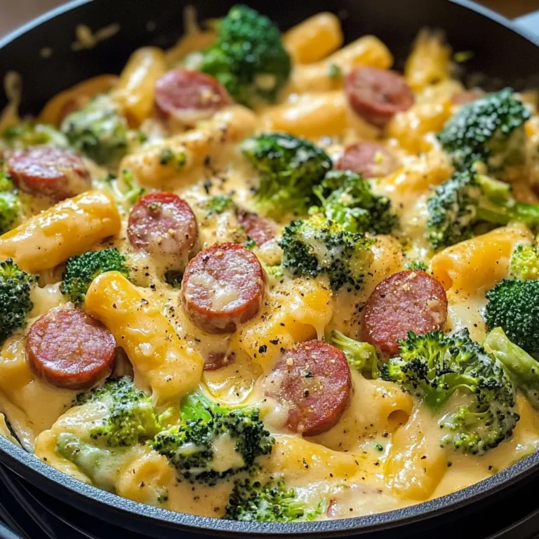 Creamy Kielbasa Broccoli Skillet 30 Minutes Ultimate Delicious