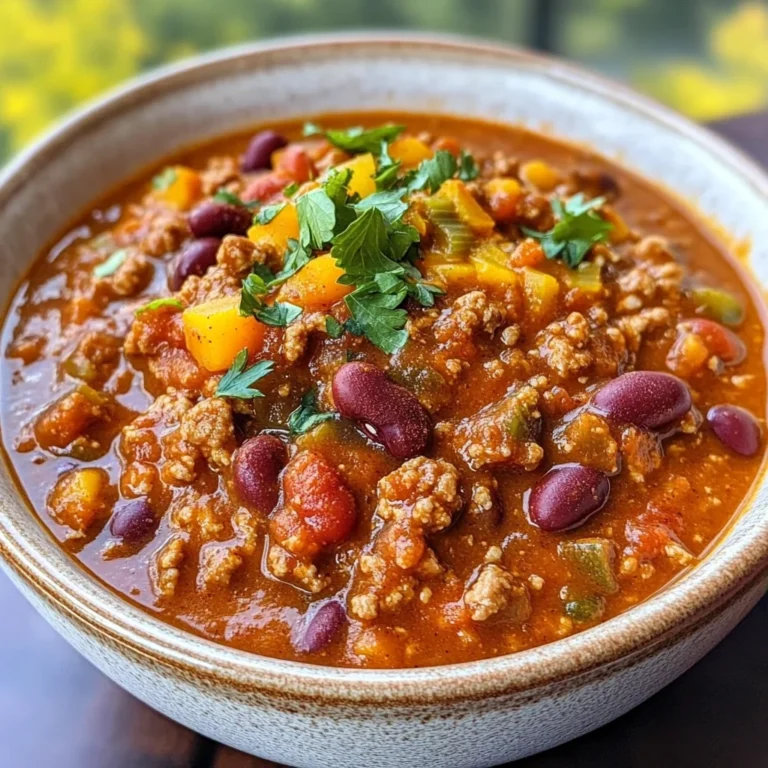 Crockpot Pumpkin Chili