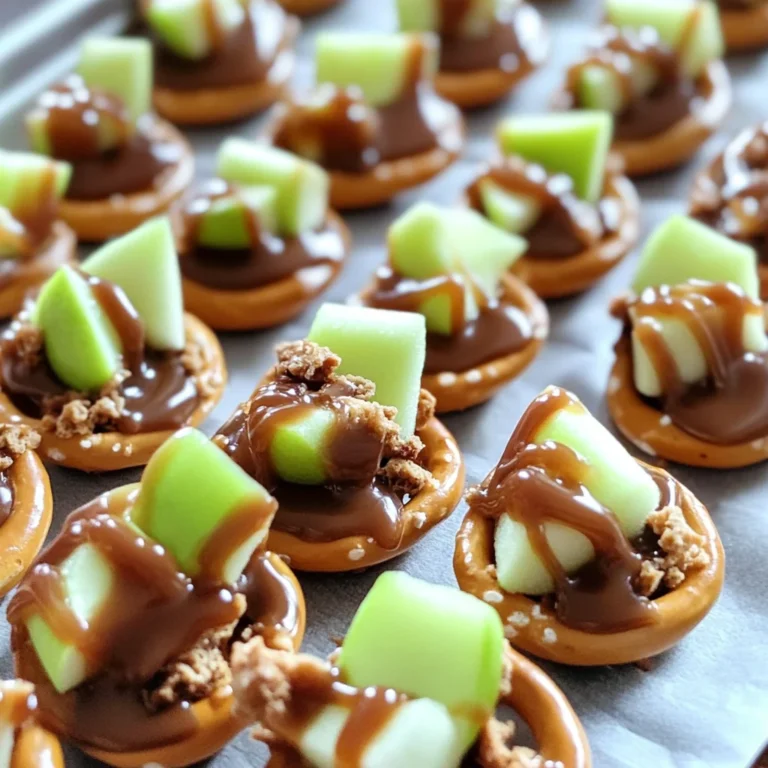 Easy Caramel Apple Bites