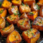 Garlic Butter Roasted Sweet Potatoes: A Delicious and Easy Recipe
