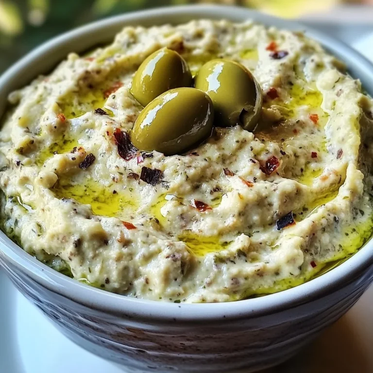 Green Olive Dip – Easy Creamy Party Favorite