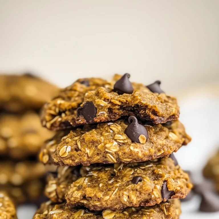 Healthy Pumpkin Oat Cookies
