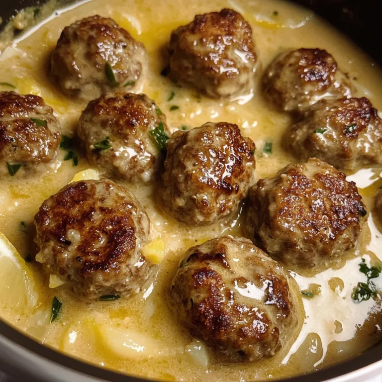 Keftedes In Lemon Sauce