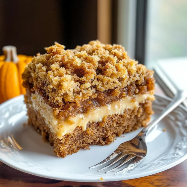 Pumpkin Spice Crumb Cake