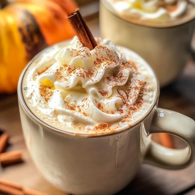 Pumpkin White Hot Chocolate