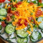 Refreshing Cucumber Ranch Crack Salad Recipe