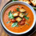 Roasted Tomato Basil Soup