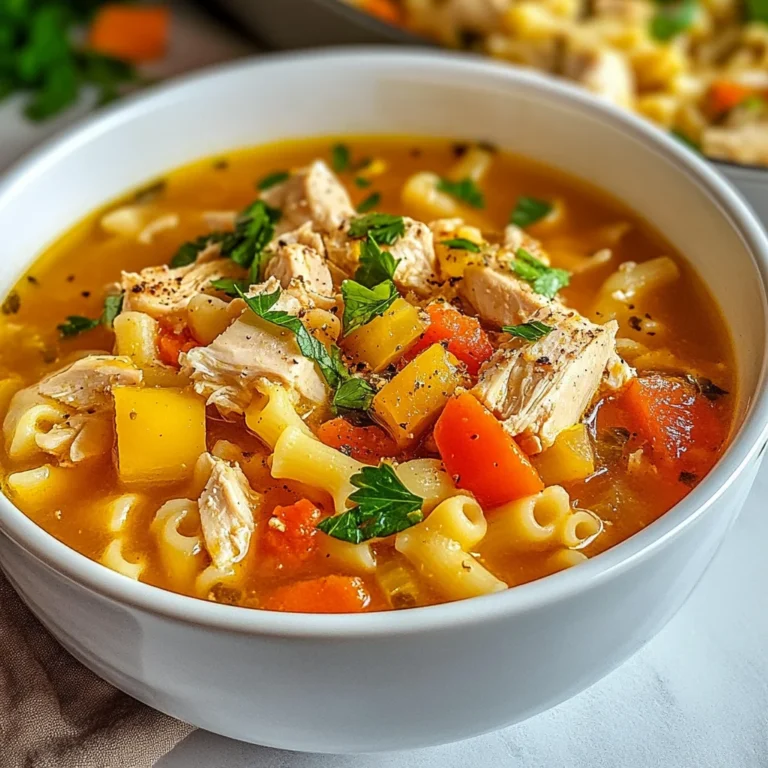 Sicilian Chicken Soup