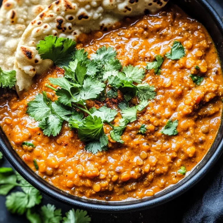 Spicy Red Lentil Curry