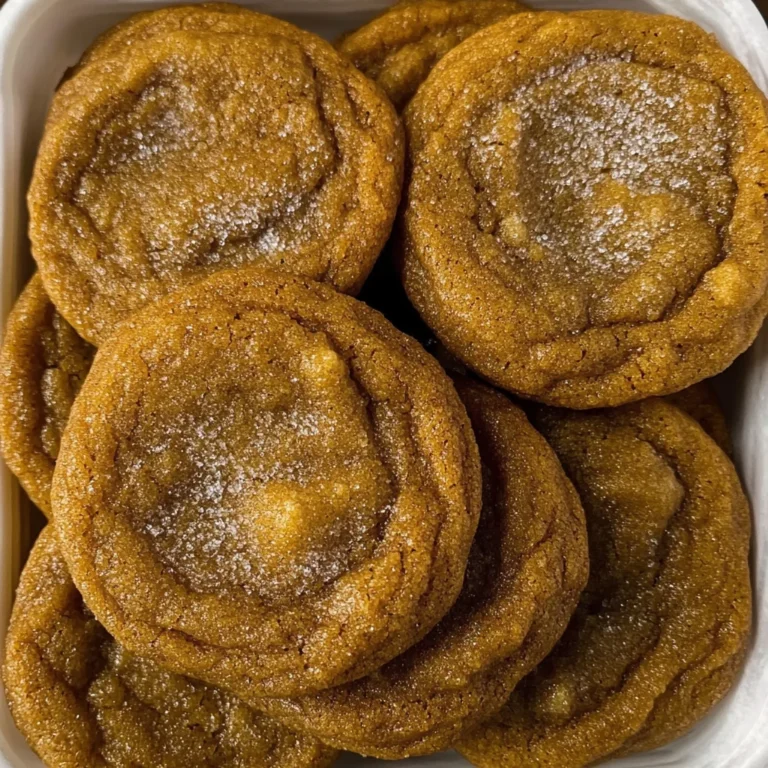 chewy maple pumpkin cookies